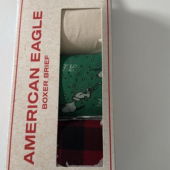 Snoopy Boxer Briefs Mens Small 3 Pack American Eagle - Picture 2 of 3